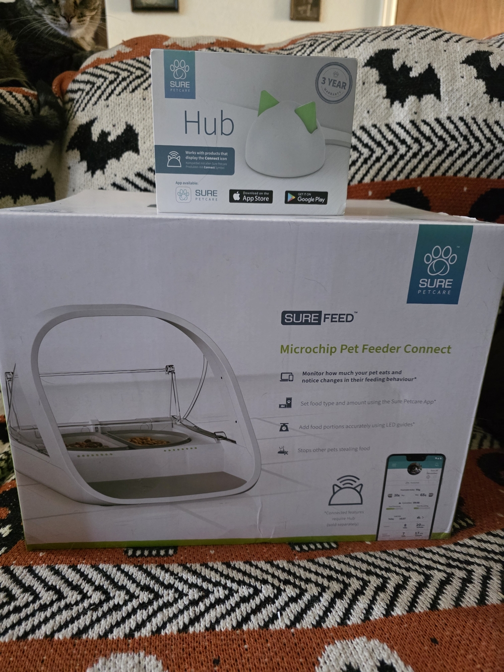 SURE PETCARE Microchip Pet Feeder And Hub